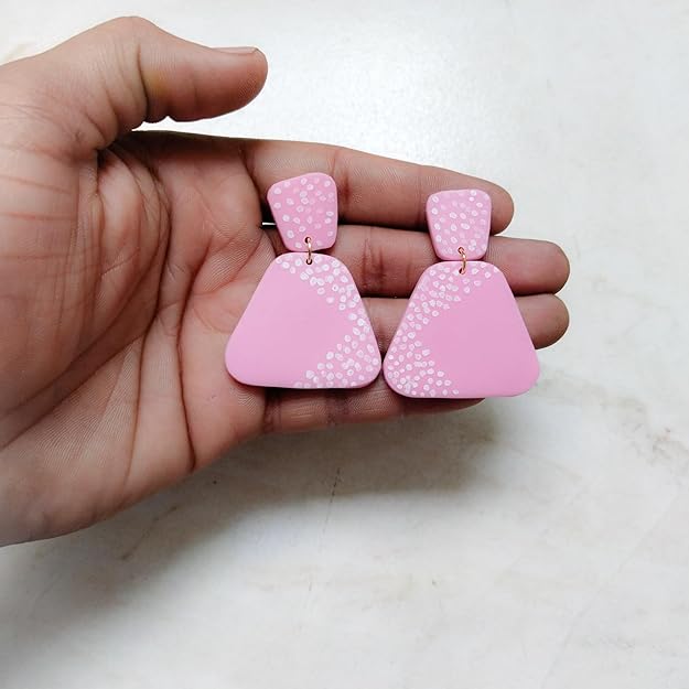 Pink Handmade Earring For Girl