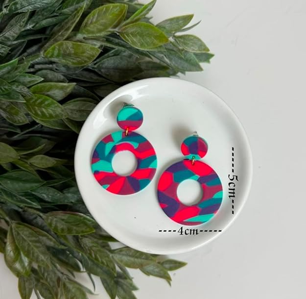 Casual Multicolor Dangle Drop Fashion Earrings For Women