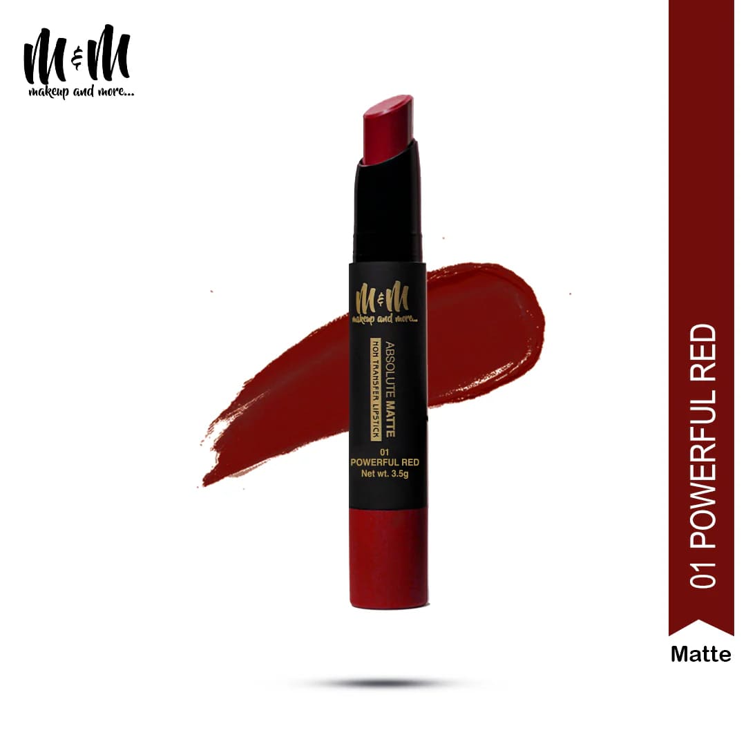  M&M Powerful Red Lipstick For Women