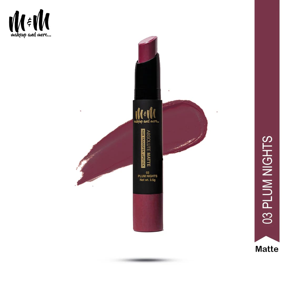  M&M Plum Nights Lipstick For Women
