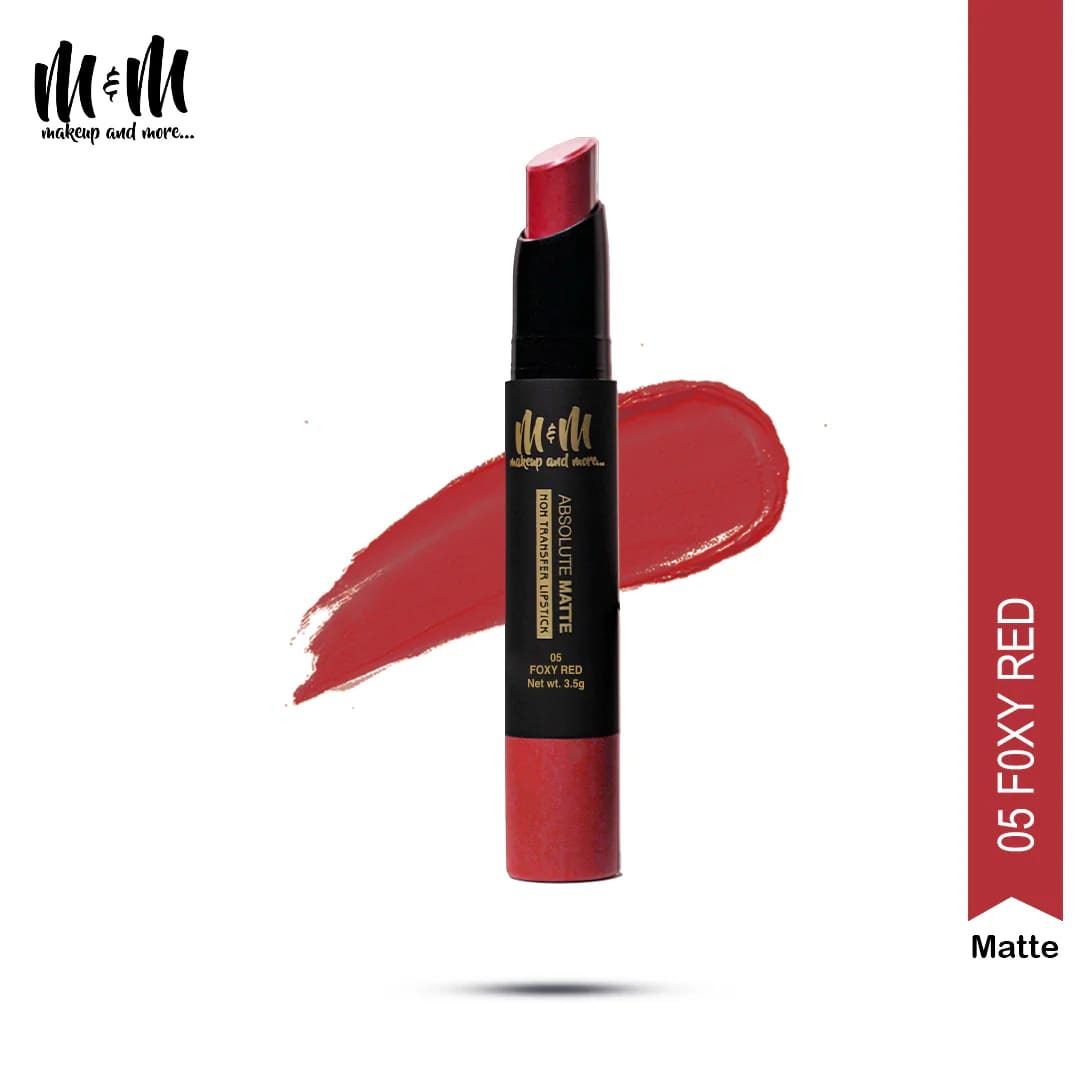M&M Stylish Foxy Red Lipstick For Women