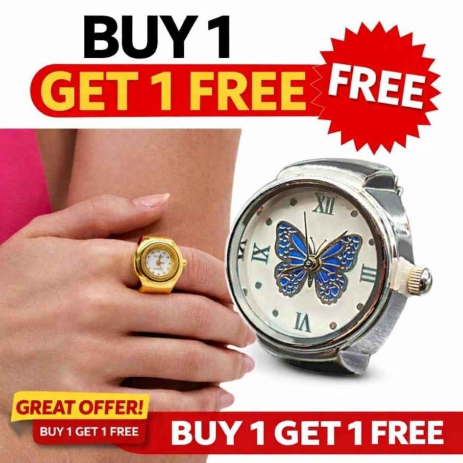 Elegant Finger Watch For Women Trendy Jewelry Timepiece